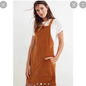 Madewell Orange Velveteen jumper